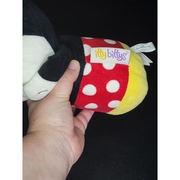 Hallmark Large Itty Bittys 12" Plush Beanbag Disney Classic Minnie Mouse - Picture 3 of 4